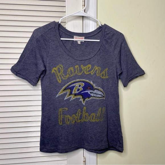 Urban Outfitters Junk Food Baltimore Ravens Tee T-Shirt small - Picture 1 of 8